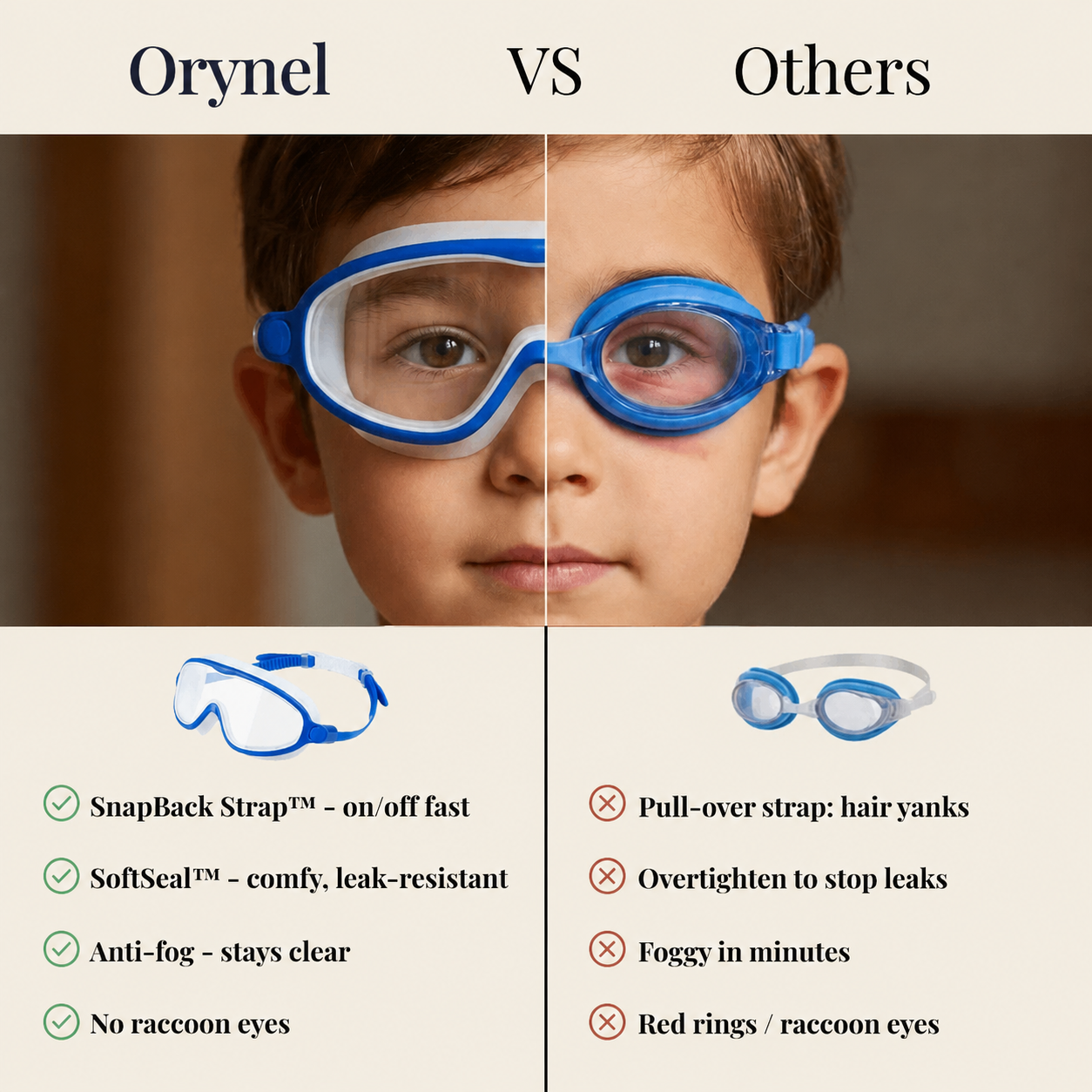 SplashBuddies™ Goggles